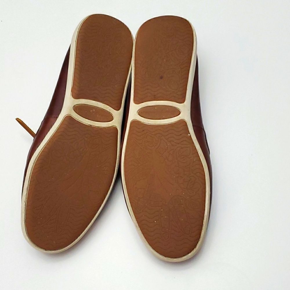 Tommy Bahama Brown Leather Loafers - Picture 7 of 8